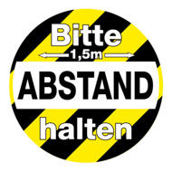 Bitte Abstand halten